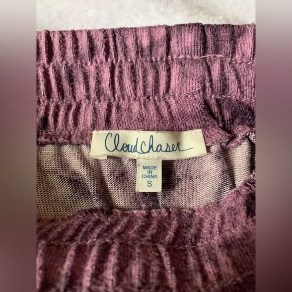 Cropped Top & Joggers Matching Set | Size Small | Shades of Purple 💜🖤 - Picture 7 of 15